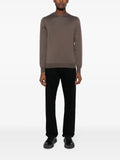 Dell'oglio crew-neck rib-trim jumper