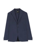 BOSS slim-fit jacket in washable virgin wool