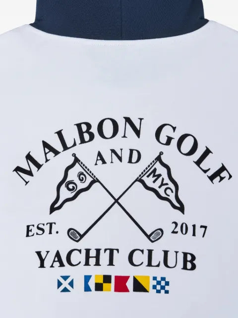 Malbon Golf logo-detail hoodie