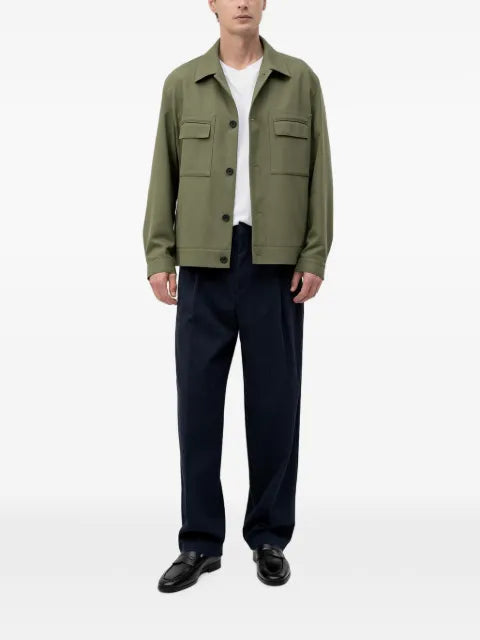 HUGO slim-fit blazer with patch chest pockets