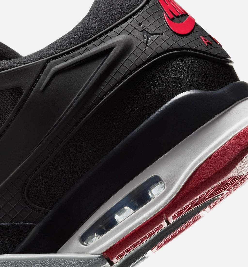 Air Jordan 4 RM – Men's Lifestyle Shoe | Black/Wolf Grey/White/Varsity Red