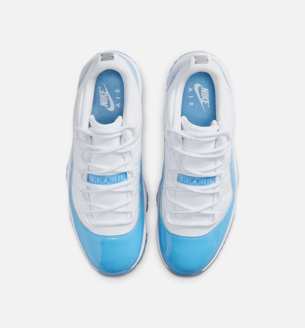Air Jordan 11 Retro Low University Blue – Men's Lifestyle Shoe in White/University Blue/Black