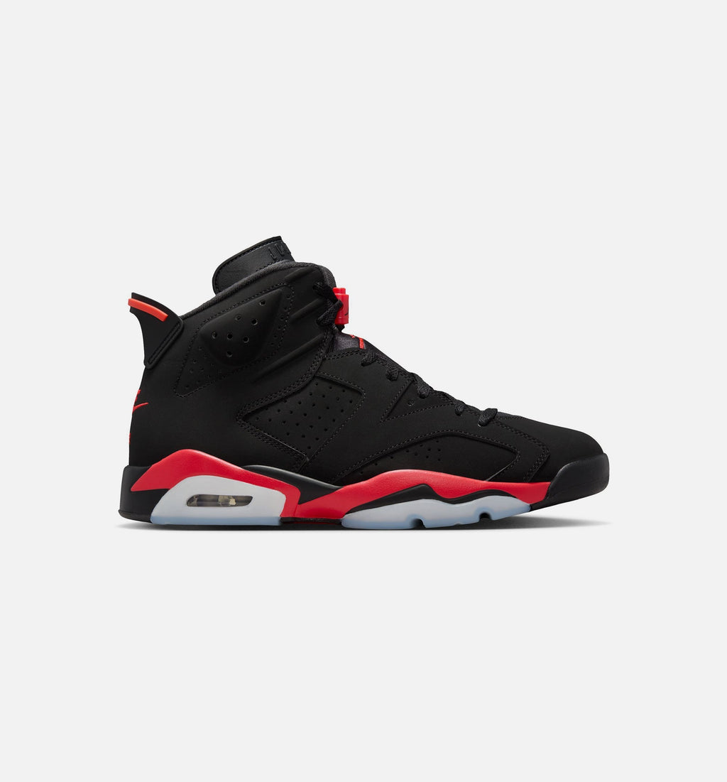 Air Jordan 6 Retro Infrared Salesman Men's Shoe - Black/Light Crimson