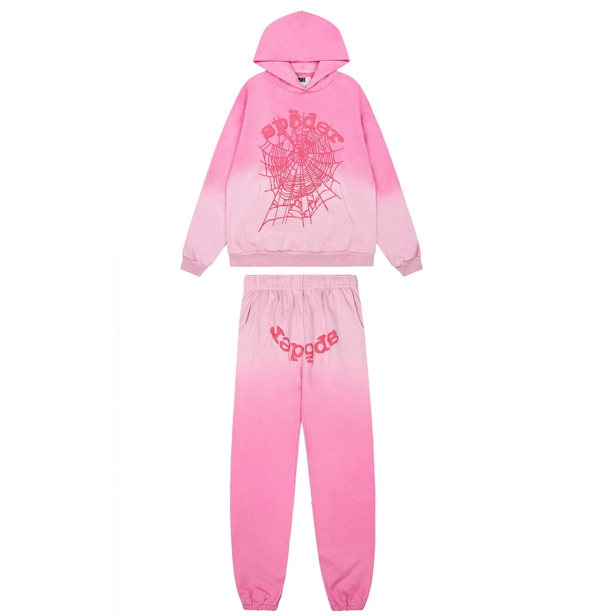 Sp5der Spider Web Hoodie & Sweatpants Set