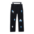 Chrome Hearts Pants Black Blue