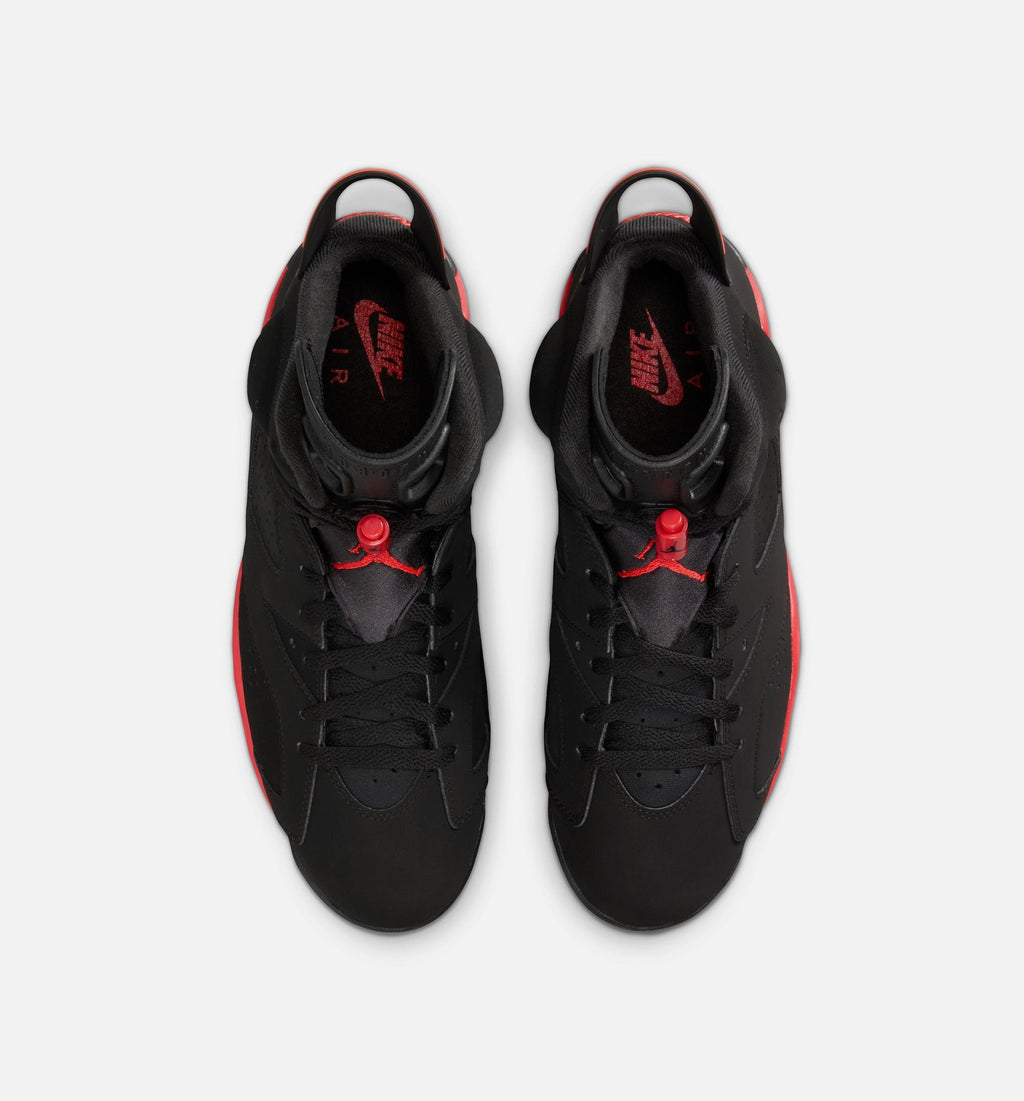 Air Jordan 6 Retro Infrared Salesman Men's Shoe - Black/Light Crimson