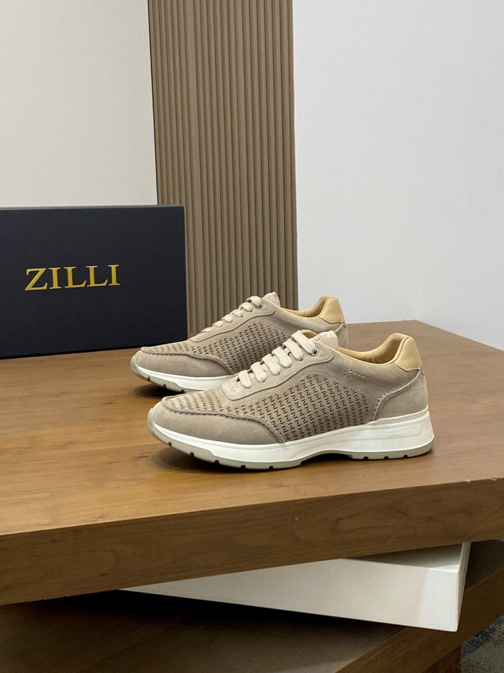 Zilli Men's Textured Low-Top Sneakers - Padded Collar